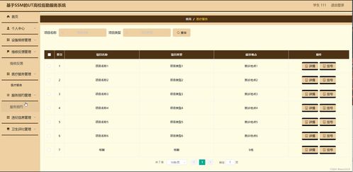 java ssm计算机毕业设计基于的ut高校后勤服务系统zlub1 源码 程序 数据库 部署